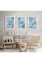 3 Piece Wooden Framed Living Room Lounge Kitchen Table Set Set3226