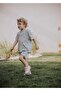 100% Cotton Palm Patterned Summer Girl Boy Shorts Set