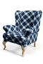 Plaid Patterned Digital Printed Upholstery Sofa Fabric, Throw Pillow, Cushion Cover. Upholstery Fabric - 5