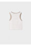 Girl's Embroidered Tank Top - 2