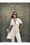 Long Washed Denim Jumpsuit - 5