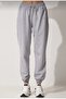 (Set of 2) Jogger Sweatpants Set Elastic Leg High Waist Sweatpants - 7