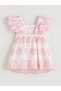 Lcw Baby Beige Baby Girl Floral Embroidery Dress - 3