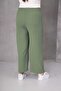 Women's Large Size Wrinkled Fabric Loose Wide Leg Elastic Waist Trousers - 7