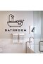 Bathroom Bathroom Door Wall Sticker 27X22 cm - 2