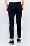 Men Regular Fit Solid Sweatpants, Navy - 3