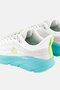 Women Lace Up Running Shoes, Multicolor - 2