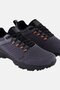 Men Brand Logo Lace Up Hiking Shoes, Dark Grey - 2