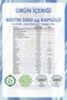 Biotin Kapsül (BİOTİN CAPSULE) - 3