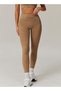 Womens High Waist Contour Seamless Workout sport Leggings Yoga Pants Tummy Control Running Pants - 4