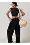 Womens Crop Top Short Sleeves - 5