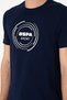 Men's Regular Fit Crew Neck Navy Blue T-Shirt 50300261-Vr033 - 7