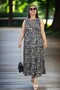 Japanese Sleeveless Robes with Fluffy Intermediate Length Plus Size Cotton Viscose Dress - 5