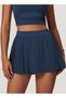 Womens High Waist Contour Seamless Workout Sport Yoga Skirt Tummy Control - 5