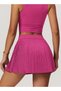 Womens High Waist Contour Seamless Workout Sport Yoga Skirt Tummy Control - 3