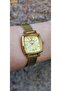 Dke.1.10844 Straw Cord Roman Numeral Square Dial Women Wrist Watch - 3