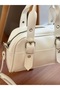 Women's Hand and Shoulder Bag with Belt Detail - 3