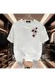 Men's Rose Printed Short Sleeve T-Shirt – Stylish and Comfortable Summer Design - 2