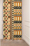 Authentic, Anatolian, Ethnic Patterned Special Design Digital Printed (Single Wing) Modern Stylish Background Curtain