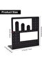 Acrylic Earring Stands Black L-Shaped Earrings Ear Stud Organizer Holder Jewelry Storage Rack - 3