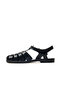 İgor Bıarrıtz Non-Slip Sole Women's Sandals (36-41) 23Y Ks10258-Bıarrıtz Black Patent Leather - 2