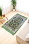 10 Velvet Ravza Patterned Prayer Rug - 7