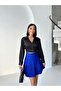 Women's Pleated Skirt Black - 6