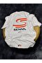 F1 Senna 100% Cotton Relax Fit Crew Neck White Tshirt - 2