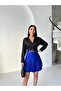 Women's Pleated Skirt Black - 4