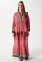 Modest Women's Clara Pink 100% Viscose Maxi Length Long Dress