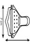 Presto Lemon Squeezer, 2 Pcs, Stainless Steel, Assorted, 21.4 x 8.6 x 3 cm - 4