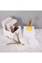 4 Pcs Acrylic Risers for Display,White Acrylic Cube Box Dessert Display Stand with Hollow Bottoms - 7