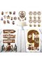 9 Year Old Harry Potter Birthday Cake Decoration Footed Board Set