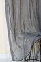 Anthracite Iron-Free Ultra Soft Soft 1/2.5 Medium Pleated Natural Natural Thick Tulle Curtain Gala - 4