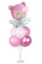 Winged Fairy Girl Foil Balloon Balloon Stand Set 7-Piece Birthday Party Set Ornament