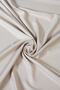 Beige Soft Quality Draped Matte Look Ironing Anthracite Background Curtain No Pleats Gathered Azura - 5