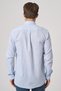 White Stone 2025-Y G2532 Linen Shirt Blue - 4