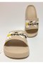 Spring Daisy Detailed Non-Slip Eva Anatomic Sole Women's Wet Floor, Home and Street Slippers - 3