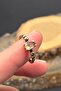 Copper Ring Zultanite Crystal Adjustable Elegant Small Ancient Trend (Gift, Daily, Special Day) - 3