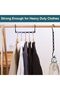 Amazing Hangers - Space-Saving Hangers - Wardrobe Space Organizers - Multifunctional Hangers - Sturdy Plastic Material - 360-Degree Rotation - 5