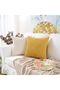 Pack of 2 Corduroy Decorative Rectangle Throw Pillow Covers 12x20 Inch (Striped Cream) - 4