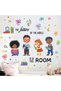 Classroom Wall Stickers - Inspirational Quotes Books Reading Playroom Wall Decals - Baby Kids Room Daycare School Library Wall Decor - 2