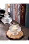 6-Piece Glass Taper Candle Holder Set for Taper Candles and Tea Lights - 3