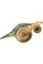 AVESON Classic Vintage Aladdin Magic Genie Costume Lamp Home Table Decoration & Gift, Golden Blue - 3