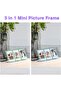 2x3 Mini Collage Picture Frame - 4 Pack (Blue, Purple, Green, Pink) - 4