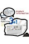 Desk Clock - Digital Alarm Clock with Transparent Modern Design - 3