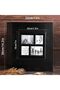 Photo Album, Holds 500 4x6 Photos, Leather Cover (Black) - 5