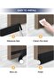 Door Draft Stopper, Adjustable 36 inch Door Sweep Noise Blocker - 7