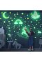 Glow in The Dark Stars and Unicorn Wall Decals, 174 pcs - 3