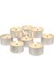 50 Pack Unscented Tea Light Candles - 6-7 Hour Burn Time